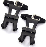 1 Pair Toe Clips with Strap Belts Cycling MTB Road Mountain for Bicycle Pedal