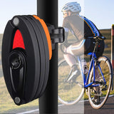 Bicycle Folding Lock Collapsible Metal  with 3 Keys