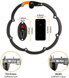 Bicycle Folding Lock Collapsible Metal  with 3 Keys