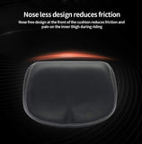 Bike Seat, Wide Large Bicycle Saddle, Ergonomic Universal Replacement Bike Seat Comfortable Bicycle Saddle Pads Waterproof Shock