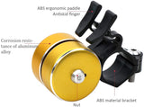 Bike Bell Aluminum Alloy Matte Double Loud Crisp Clear Sound Bicycle Bell