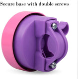 Kids Bike Bell and Streamers for Girls-1 Pack Flower Bicycle Bell