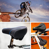 Comfortable Bike Seat-Wide Bike Saddle Seat