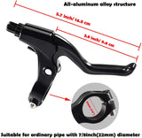 Bike Front Rear Brake Levers Brakes Cables VBrake Caliper Kit Bicycle Bike VBrake Set