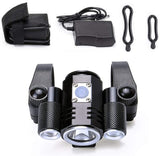 Aluminum Alloy Front Bike Light,Rechargeable Cycling Headlight