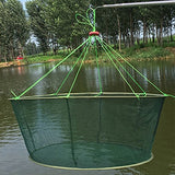 Folded Fishing Net Fish Shrimp Minnow Crayfish Crab