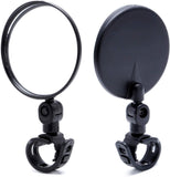 Bike Mirror, Adjustable 360 Rotatable Handlebar Glass Rearview Bicycle Mirrors