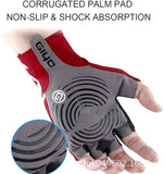 WASAGA Cycling Gloves Men Mountain Bike 5MM Gel Pad Shock-Absorbing Anti- Slip Breathable MTB DH Road Bicycle Gloves