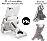 Phone Mount, Adjustable Anti Shake Metal Bike Phone Holder