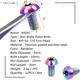 1PC Bicycle Floating Disc Brake Rotor with 12PC Bolts