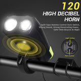 LED Bike Light, Bicycle Accessories Horn Speaker