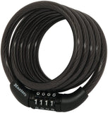 Combination Bike Lock, 4 ft long, Black