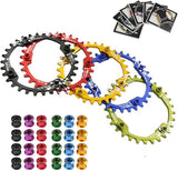 30T 104mm BCD Narrow Wide MTB Chainring, Single Speed Round AL7075 CNC Mounrtain Bike Chain Ring