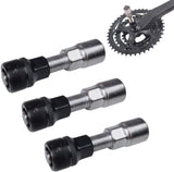 traderplus 3Pcs Bike Bicycle Cycling Crank Wheel Puller Remover Repair Extractor Mountain Tool