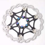 1PC Bicycle Floating Disc Brake Rotor with 12PC Bolts