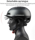 Bike Helmet - Rechargeable USB Safety Taillight Anti