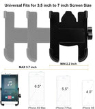 Bike Phone Mount Holder, Aluminium Bicycle & Motorcycle Phone Holder