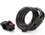 Bike Lock Cable, 4-Feet Bike Cable Combination Cable Bike Locks