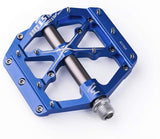 3 Bearings Mountain Bike Pedals Platform Bicycle Flat Alloy Pedals