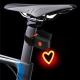 Bike Tail light - USB Rechargeable Bike Bicycle Tail Warning Light
