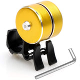 Bike Bell Aluminum Alloy Matte Double Loud Crisp Clear Sound Bicycle Bell