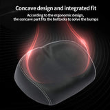 Bike Seat, Wide Large Bicycle Saddle, Ergonomic Universal Replacement Bike Seat Comfortable Bicycle Saddle Pads Waterproof Shock