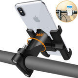 Bike Phone Mount Holder, Aluminium Bicycle & Motorcycle Phone Holder