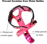 Bike Water Bottle Cage with Screws - Easy to Mount