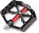 3 Bearings Mountain Bike Pedals Platform Bicycle Flat Alloy Pedals