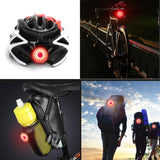 Bike Rear Light, Smart Brake Bike Tail Light USB Rechargeable