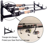 Rod Rack for Fishing Rod Wall Rack Storage