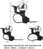 Clear Sound Bicycle Bike Bell for Adults Kids