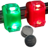 Bright Eyes Green & Red Portable Marine LED Boating Lights