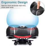 Bike Seat Comfortable Bicycle Seat Shock Absorbing Memory Foam Soft Bike Saddle