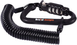 Heavy Duty Black Combination Lock Cable