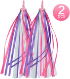 Kids Bicycle Tassel Ribbon,Children Scooter Handlebar Streamers Bicycle Grips