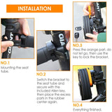 Bicycle Folding Lock Collapsible Metal  with 3 Keys