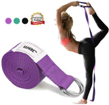 8ft Yoga Strap with Double D-Ring Exerice Straps