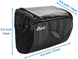Bike Handlebar Bag 3L Waterproof Bike Basket Bicycle Front Storage Bag