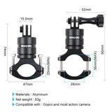 Bike Handlebar Mount,360 Degrees Rotation Aluminum Bicycle Seatpost Mount