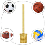 16PCS Premium Brass Presta and Schrader Valve Adapter, Bike Tire Valve Adapters, Ball Pump Needle, Adapters Kit as Inflation Devices and Accessories