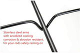 Fishing Rod Holder Aluminum Alloy Telescopic Tripod Stand