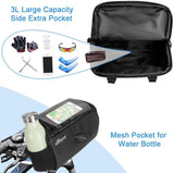 Bike Handlebar Bag 3L Waterproof Bike Basket Bicycle Front Storage Bag