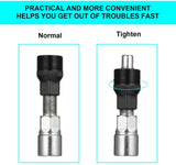 traderplus 3Pcs Bike Bicycle Cycling Crank Wheel Puller Remover Repair Extractor Mountain Tool