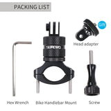 Bike Handlebar Mount,360 Degrees Rotation Aluminum Bicycle Seatpost Mount