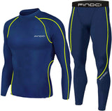 Men's Running Quick Dry Fitness Tracksuit Gym Yoga Suits