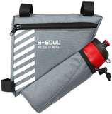 Bike Triangle Frame Bag 1.5L Polyester Front Tube Bag Saddle Bag