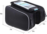 Bicycle Frame Top Tube Bag Bike Storage Handlebar Bag