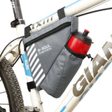 Bike Triangle Frame Bag 1.5L Polyester Front Tube Bag Saddle Bag