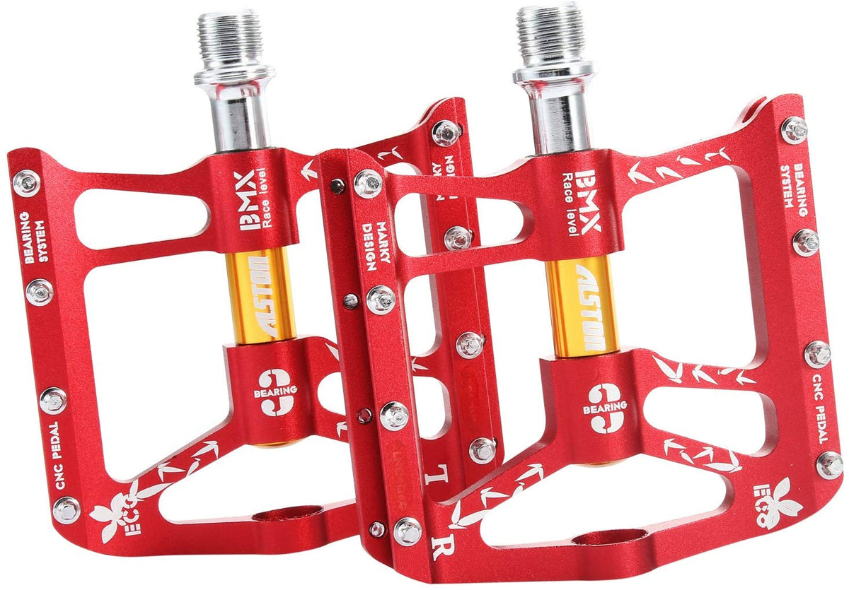 alston pedals Alston Mountain Bike Pedals, Ultra Strong Colorful Cr-Mo CNC Machined – cyclingsell